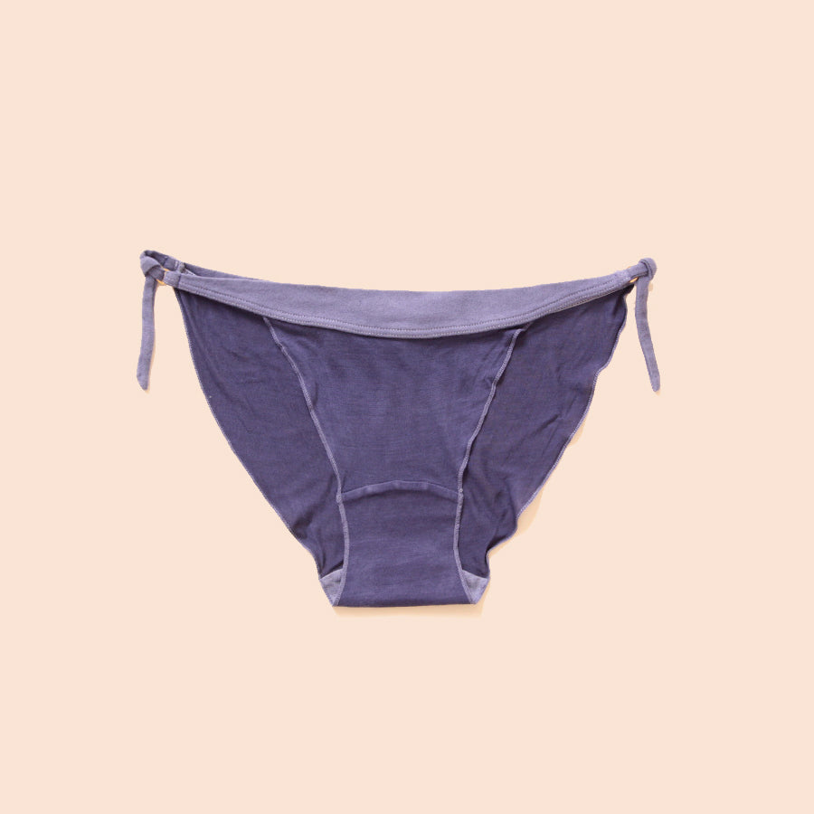 ［Natural dye］Panties- Blue Violet