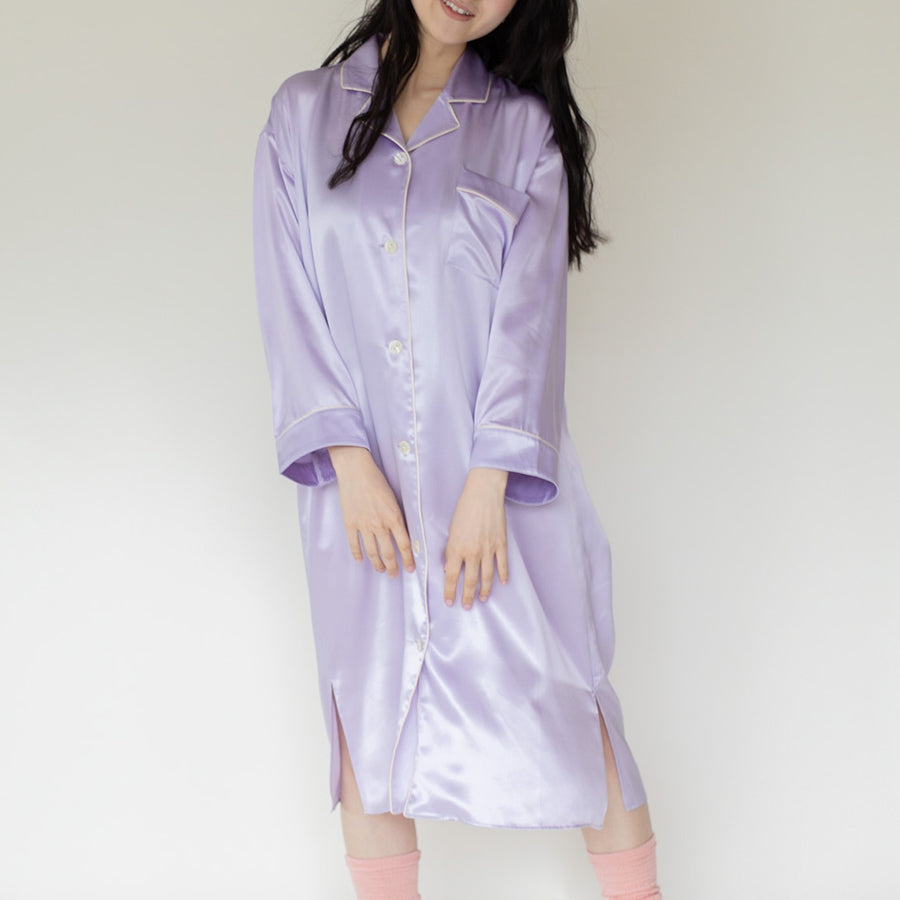 Silk Pajama Dress