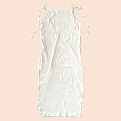 Cotton Rib Dress